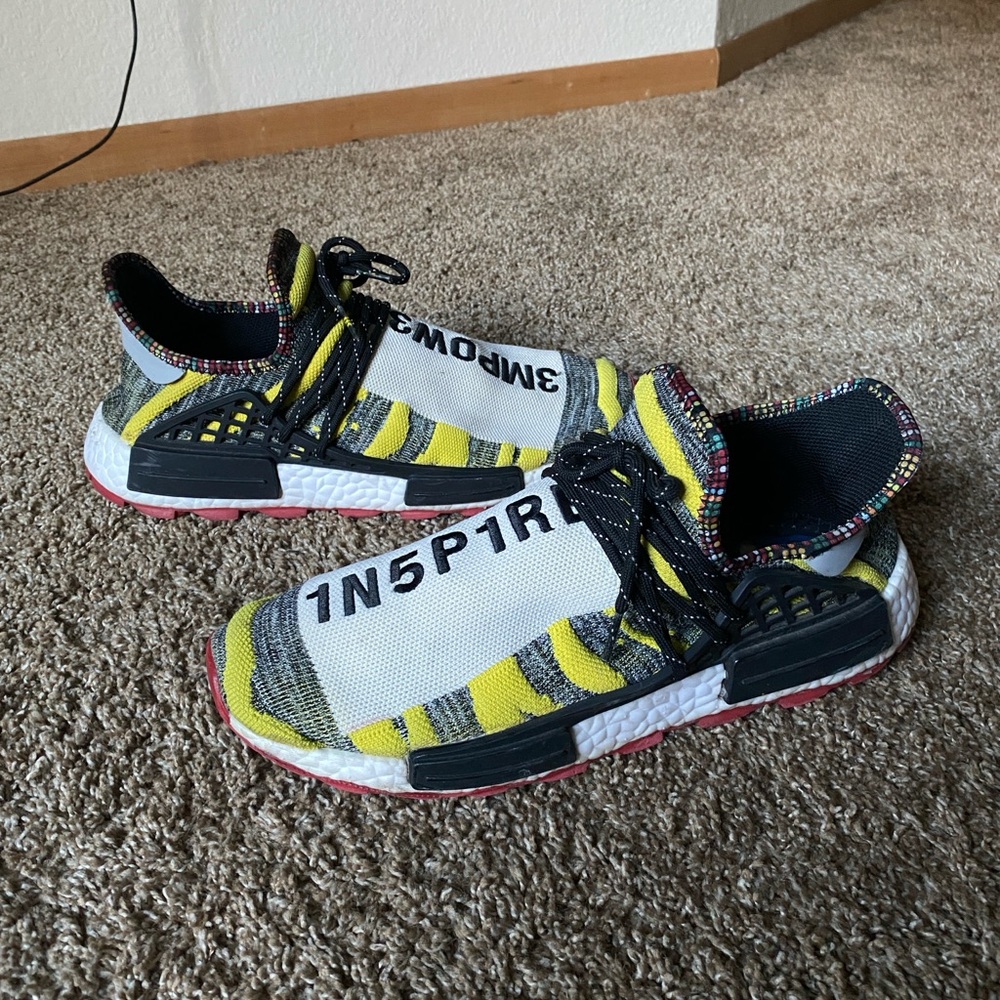 Adidas NMD Hu
Pharrell Solar Pack Red #shoes #adidas #sneakers